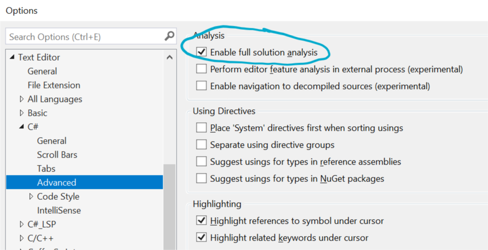 vs-tools-setting